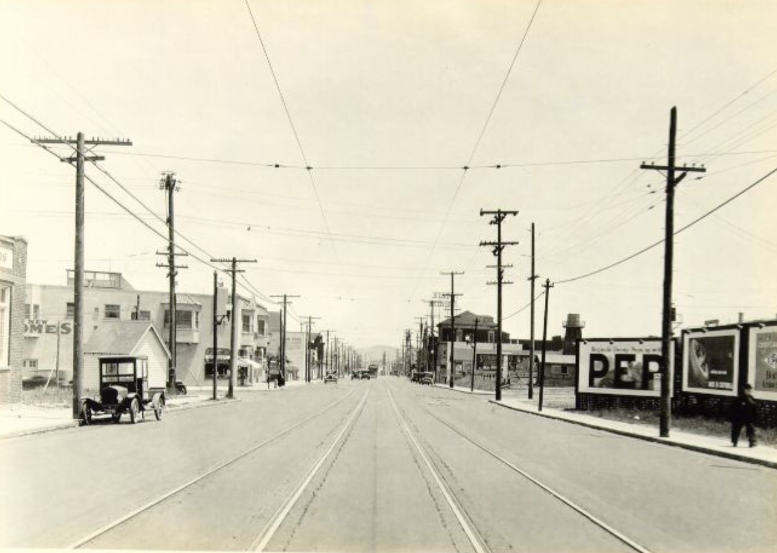 Mission Street at Acton, 1927