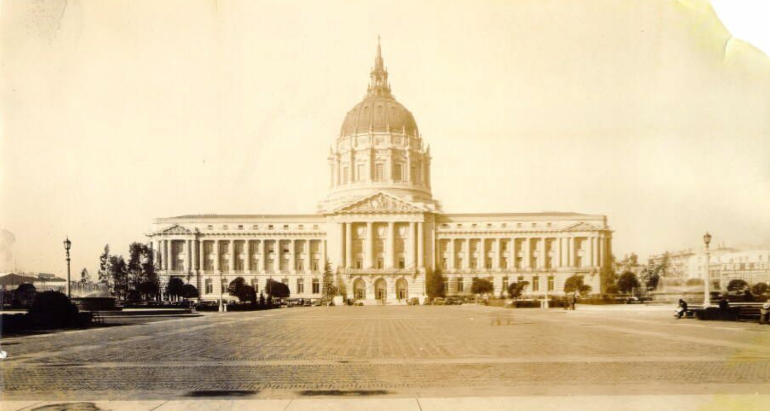Civic Center in the 1920s