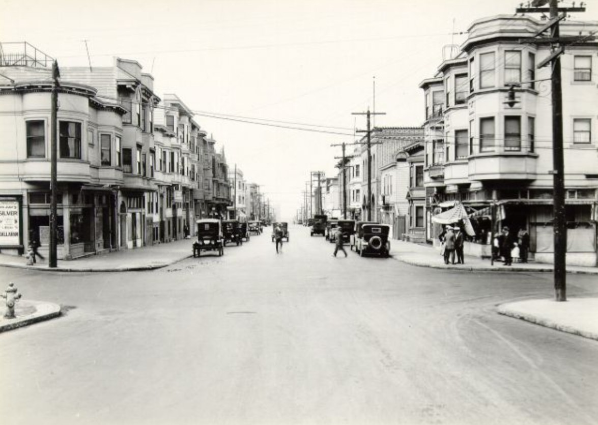 Powell Street at Pacific, 1926