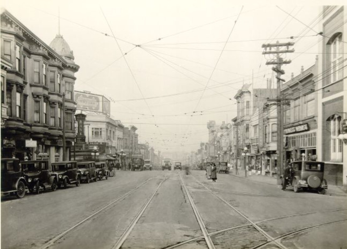 Mission Street at 29th, 1928