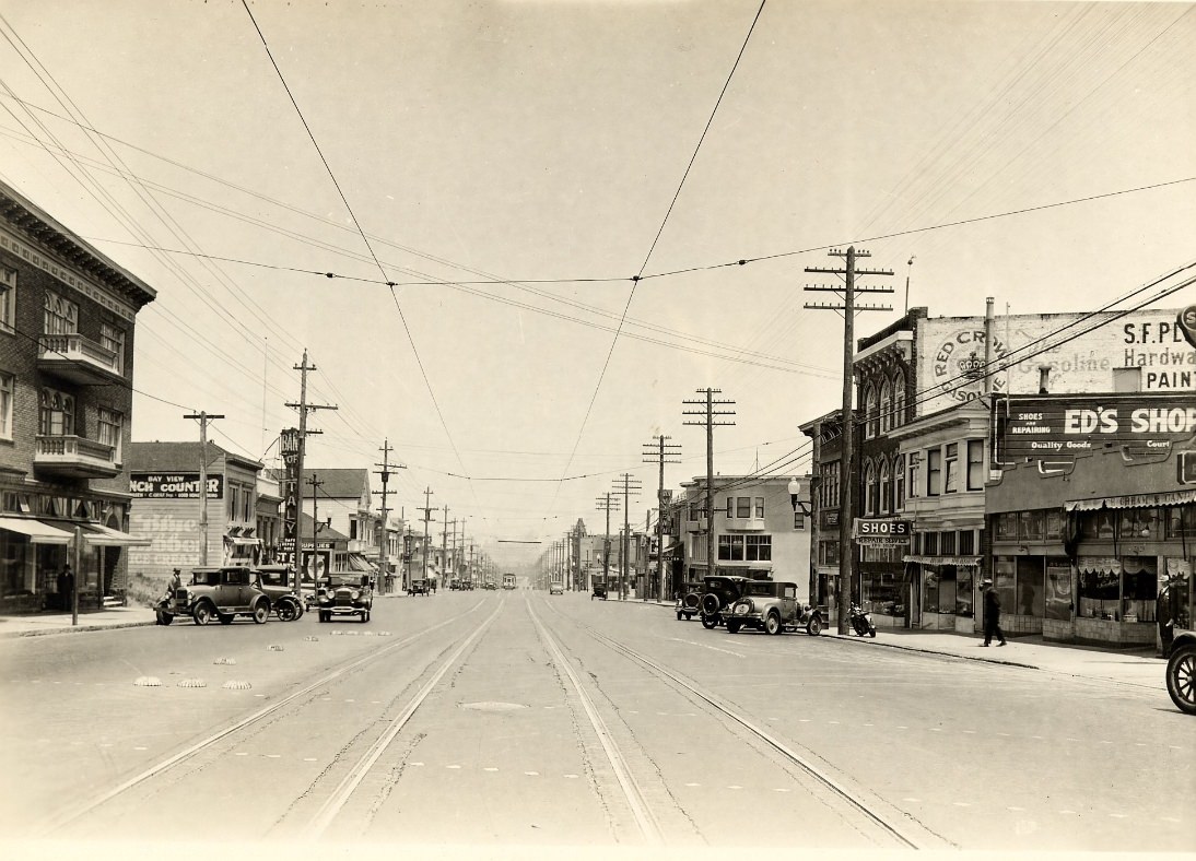 Third Street near Rivere Avenue, 1928