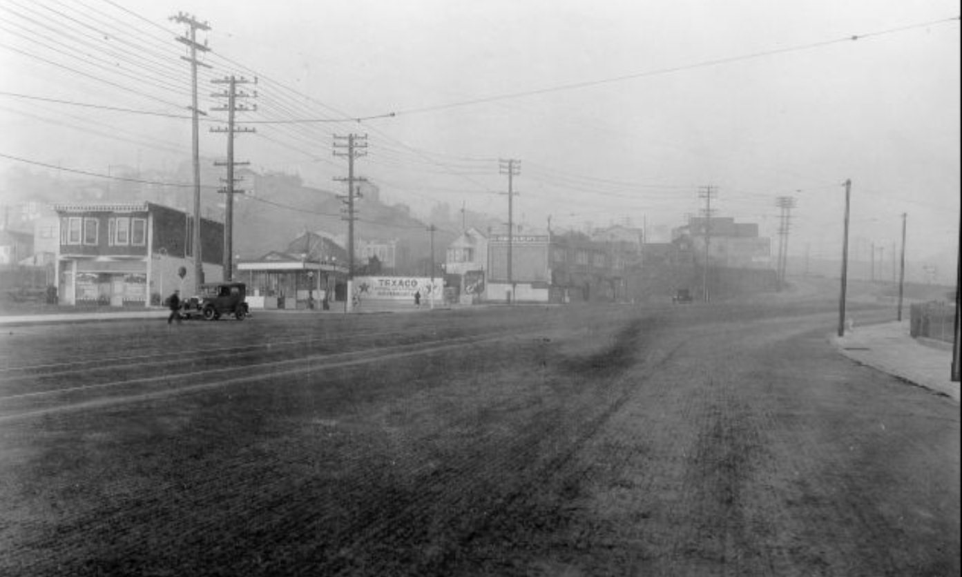 Bayshore Boulevard at Raymond, 1929