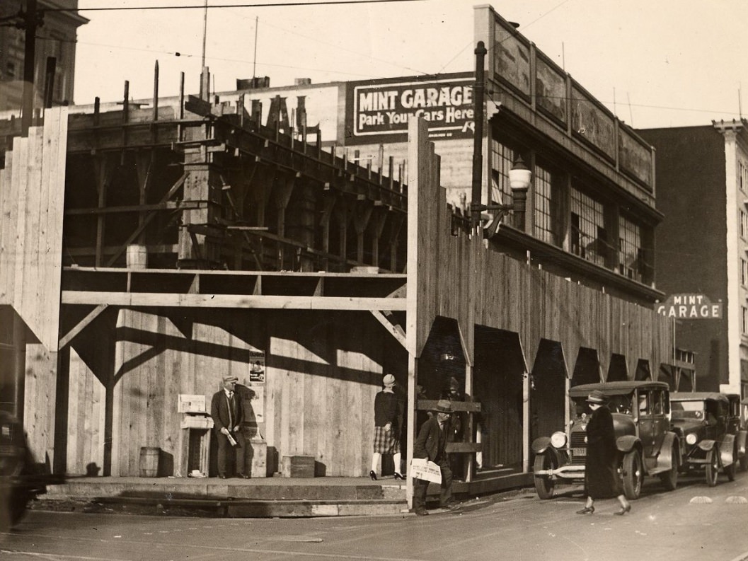 Mission and 5th Street, 1928