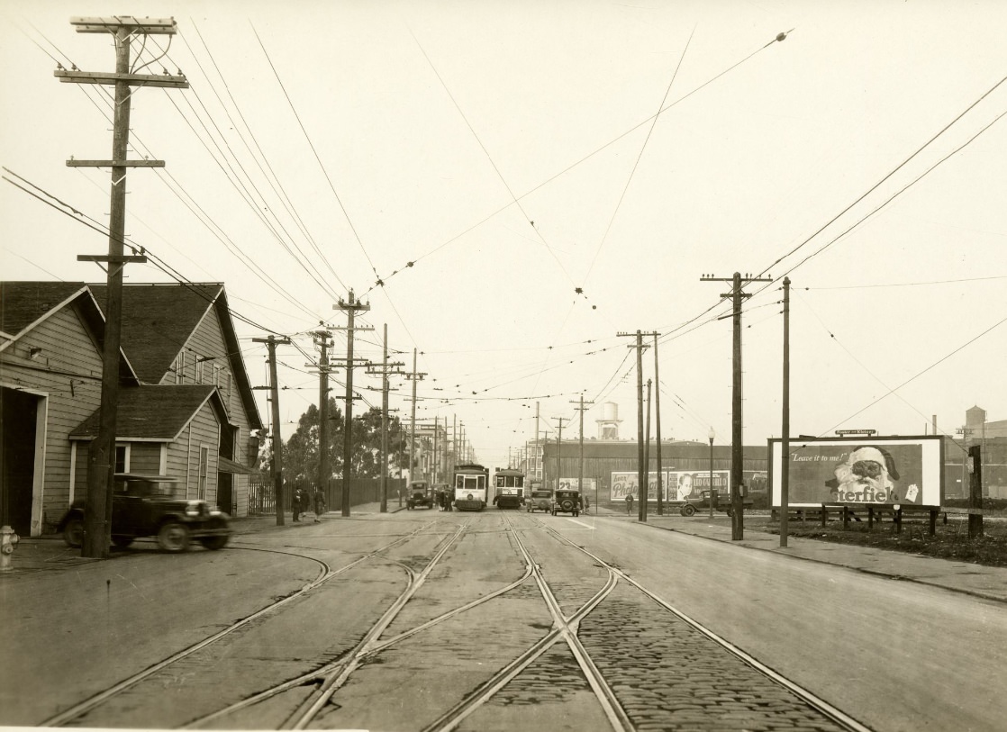 Third at Twenty-third Street, circa 1928