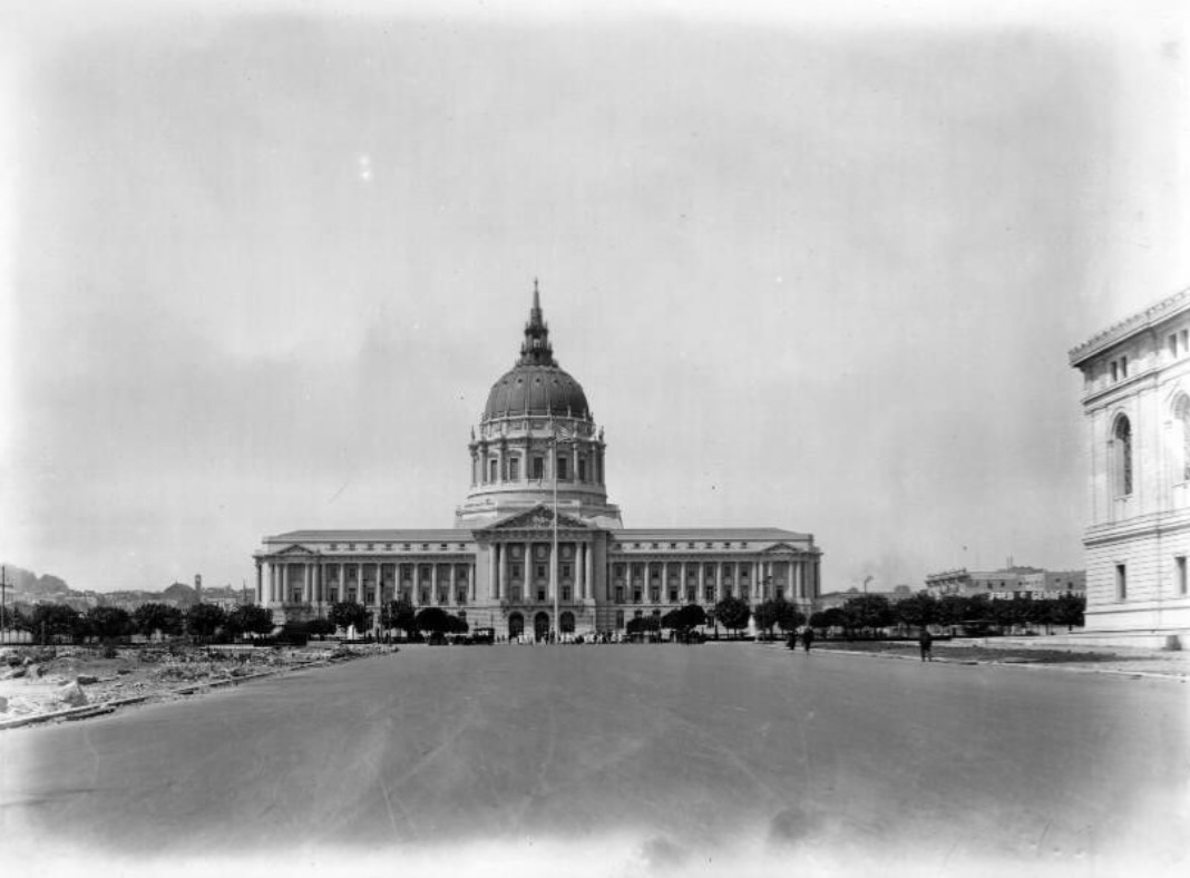 City Hall, Civic Center Plaza in the 1920s