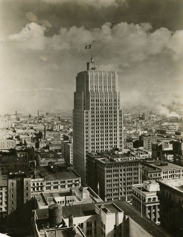 Pacific Telephone & Telegraph Company building, circa 1927