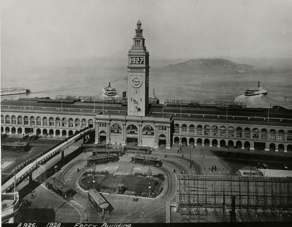 Ferry Building, circa 1928