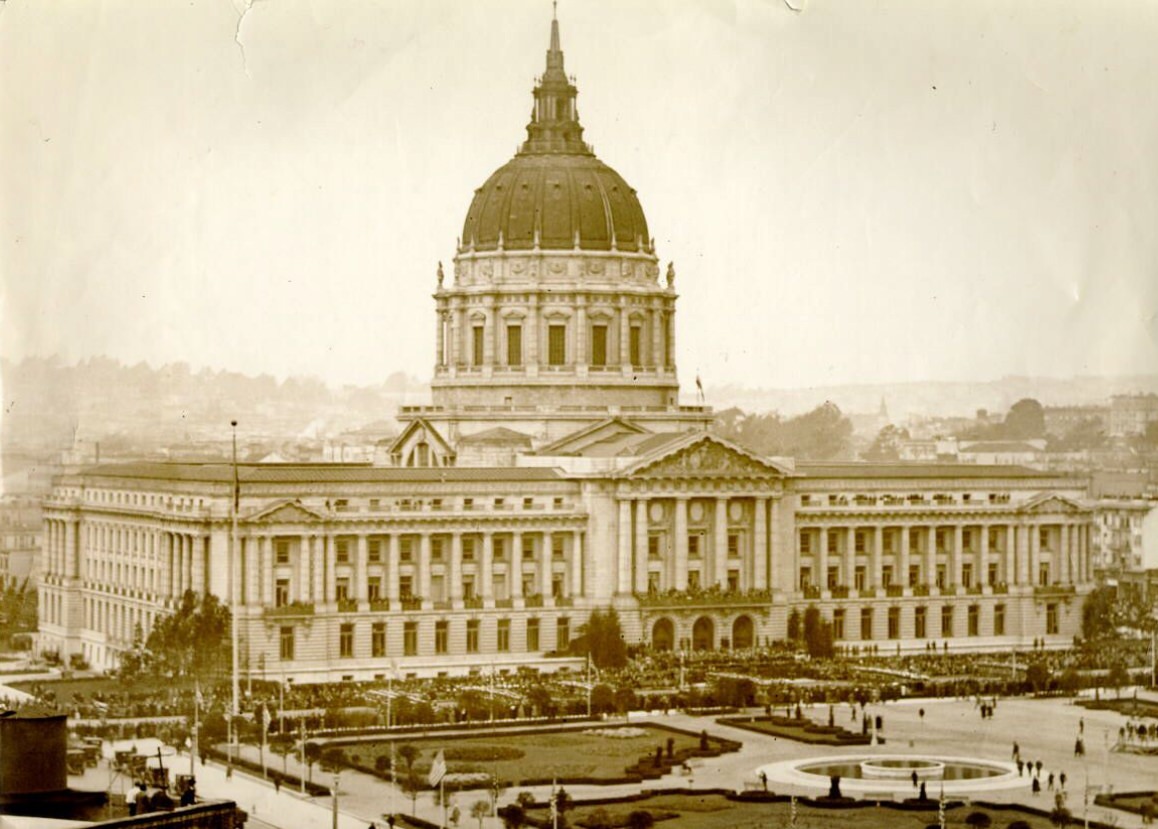 City Hall, Civic Center Plaza, 1925