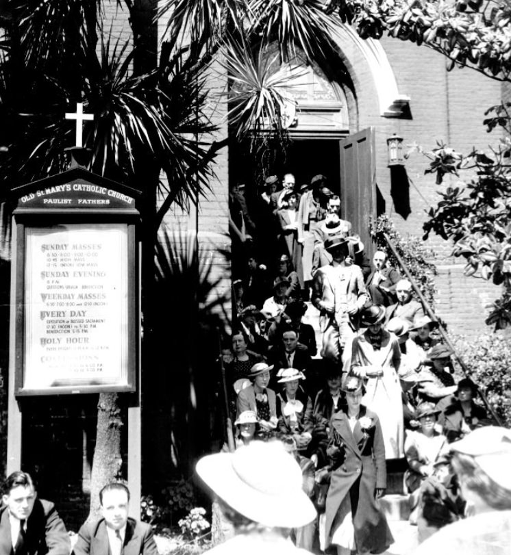 Old St. Mary's Church, 1936
