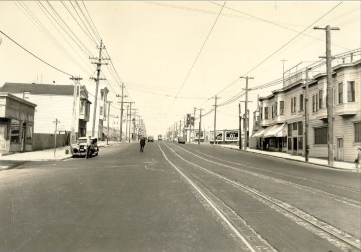 Third Street and Williams Avenue, 1932