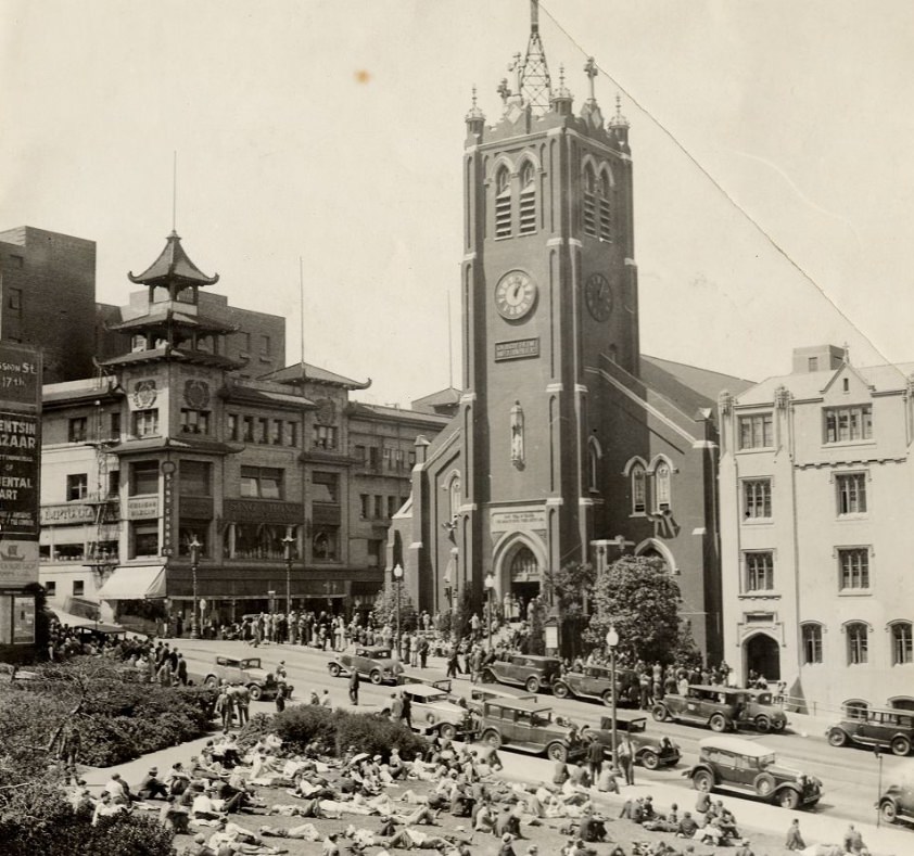 Old St. Mary's Church, 1933