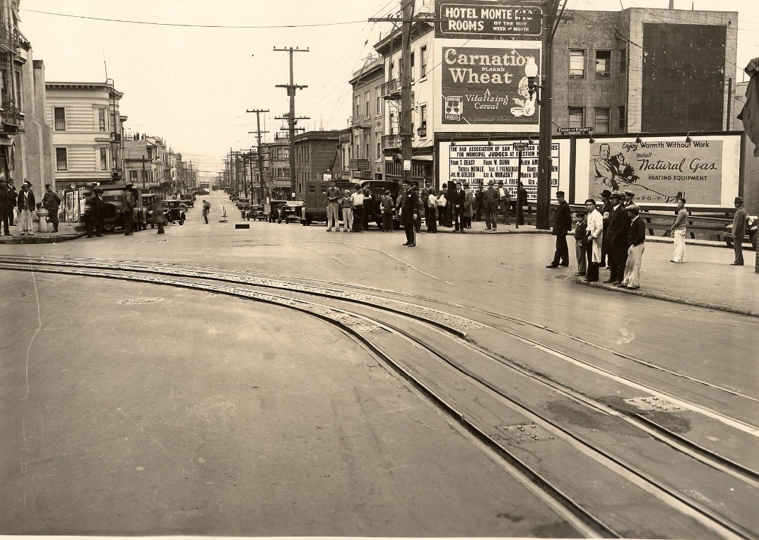 Powell Street at Jackson, 1931