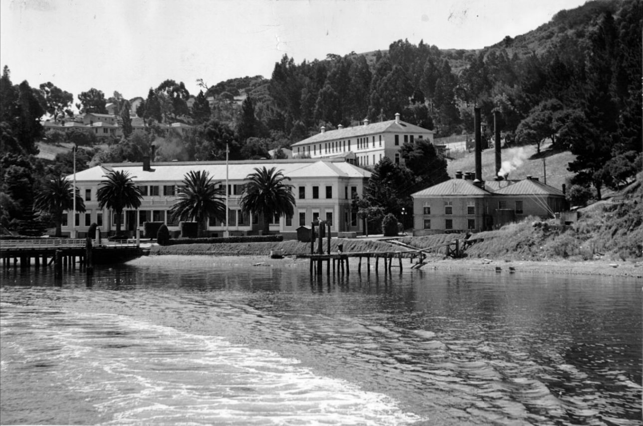 Administration building on Angel Island, 1939