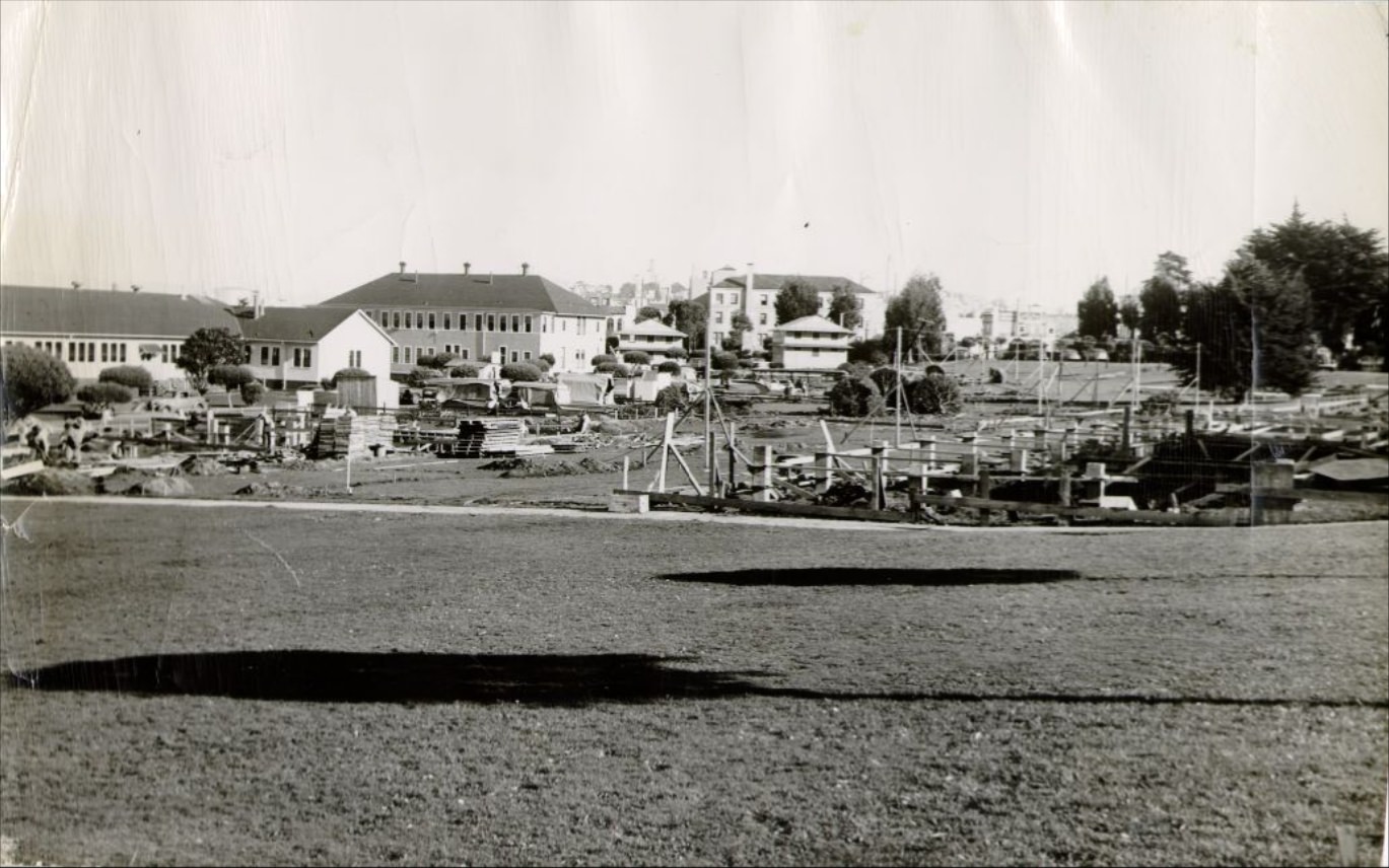 Construction at the Presidio, 1939