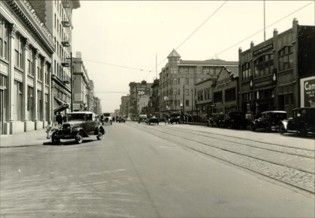 Howard Street at Holland, 1934