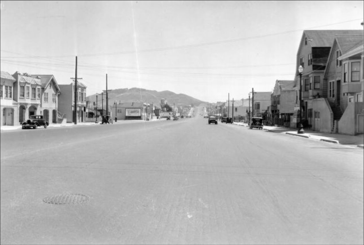 Bayshore Boulevard at Thornton, 1932