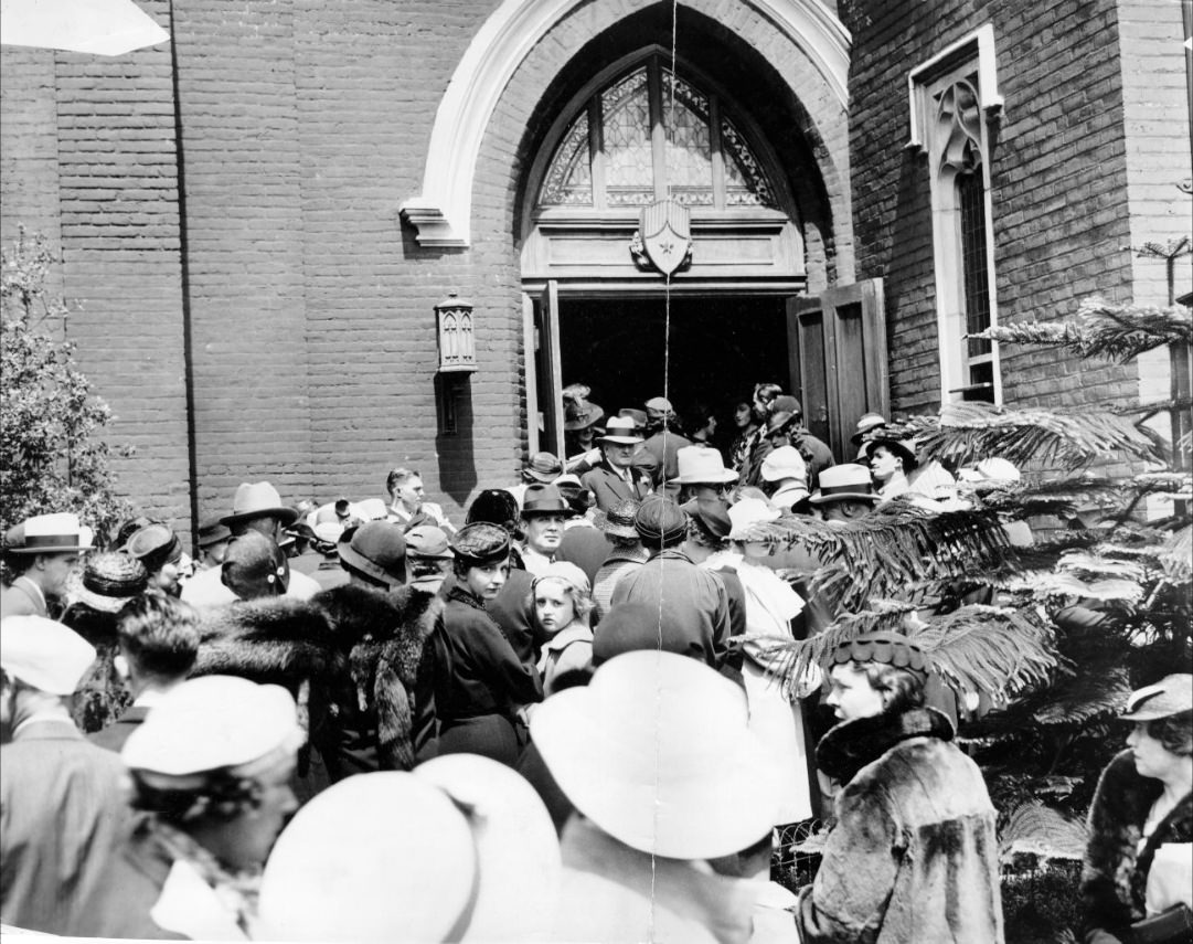 Old St. Mary's Church, 1936