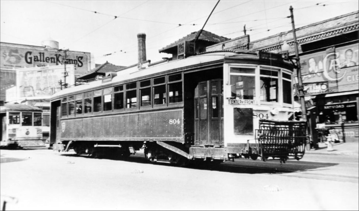 Third Street at Townsend Street, across from Southern Pacific Depot, 1937