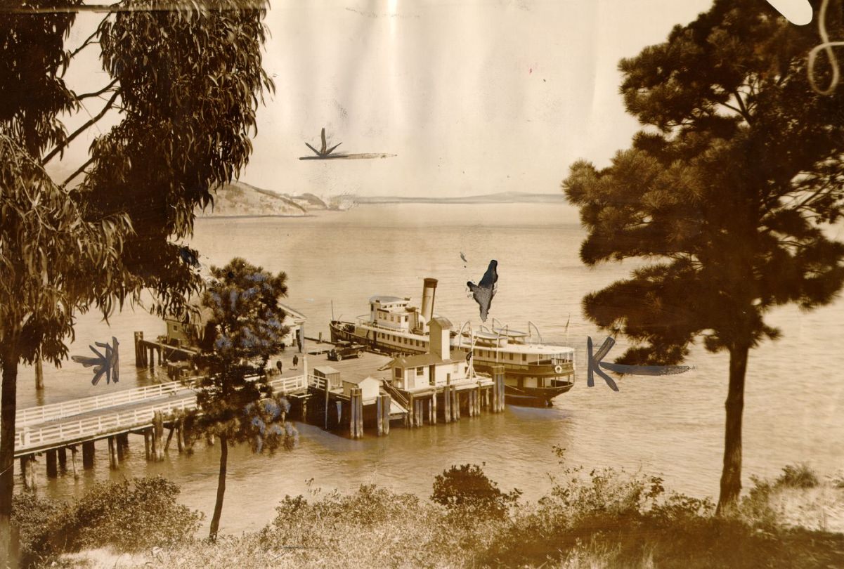 Dock at Angel Island, 1939