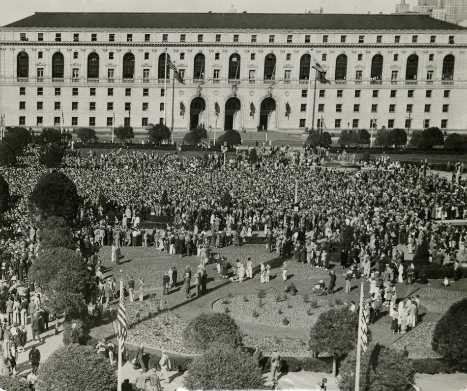 State Building in the Civic Center, 1932