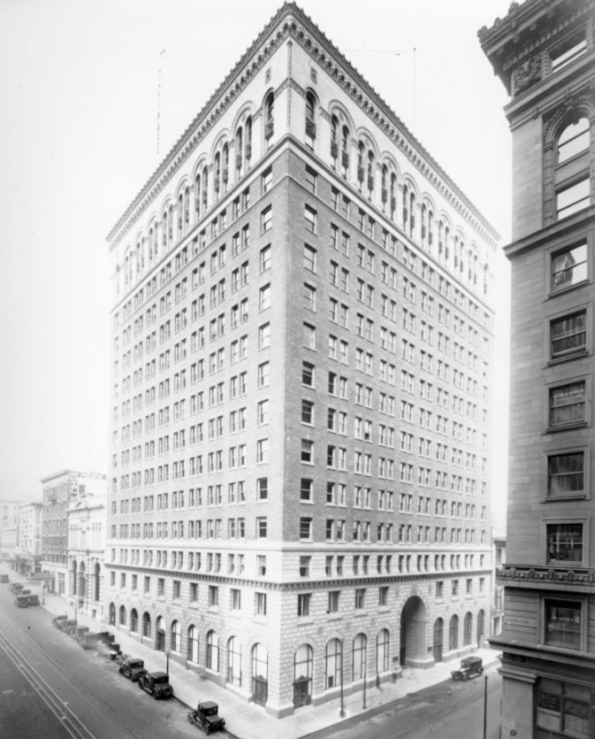 California Street in the 1930s