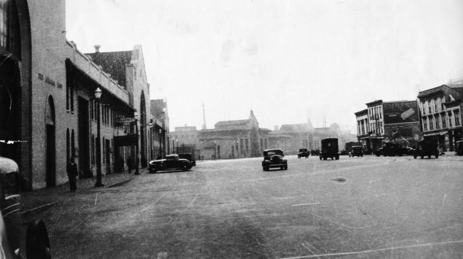 Embarcadero south of Ferry Building, 1936