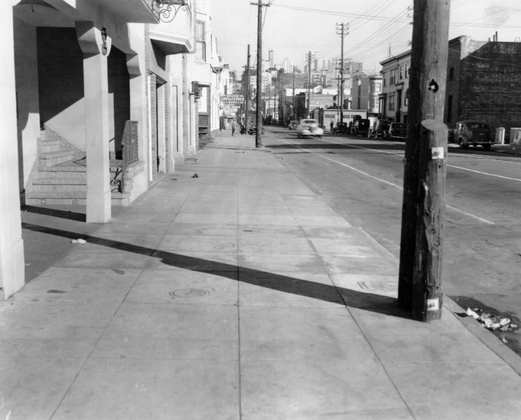 1700 block of Lombard Street, 1940