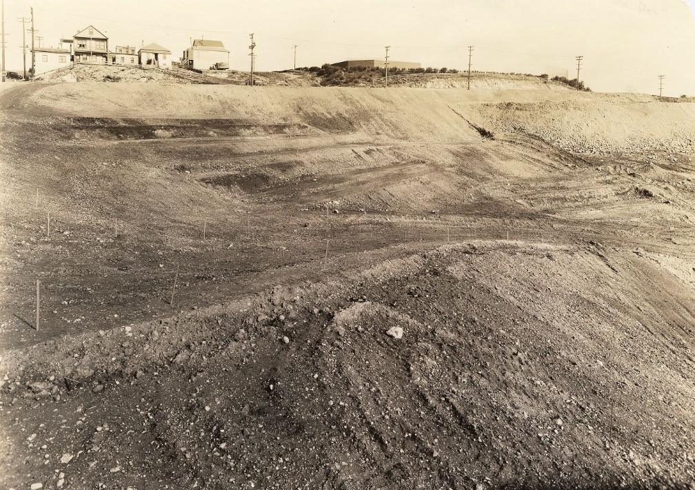 Construction of Potrero Housing Project, 1940