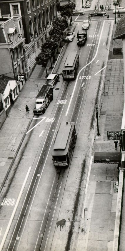 Powell Street, 1954.