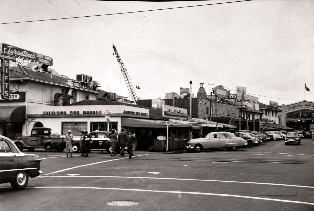 Fisherman's Wharf, 1951.
