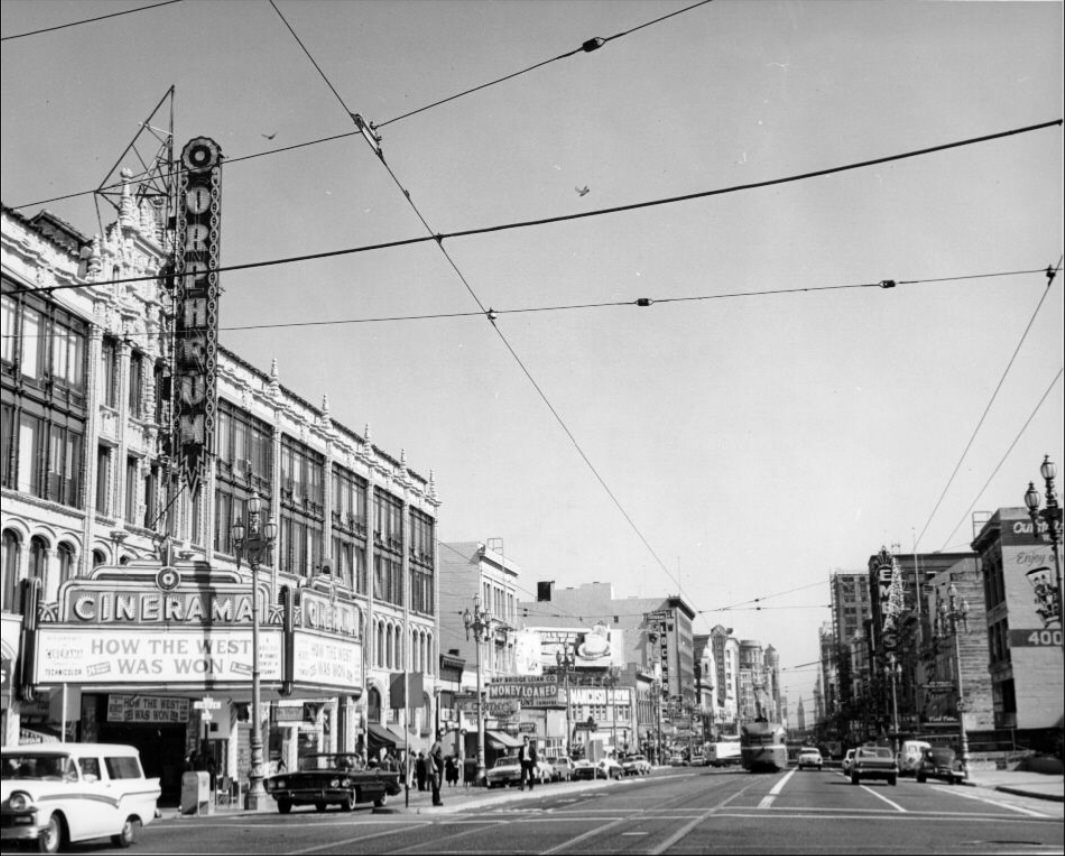 Market Street, circa 1950s.
