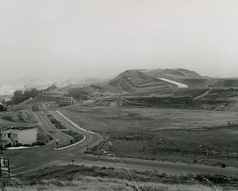 Diamond Heights district, 1963.