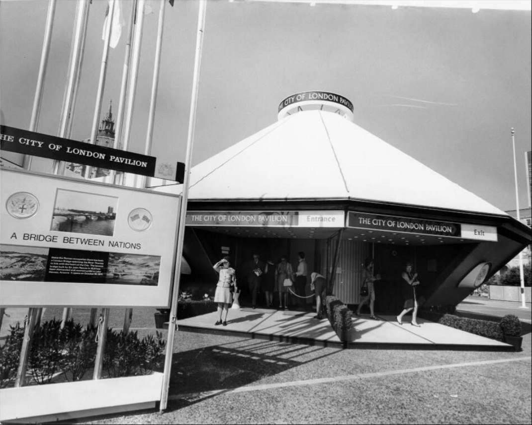 London Week, Civic Center Plaza, 1971.