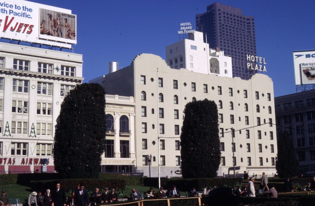 Plaza Hotel at Union Square, 1970.