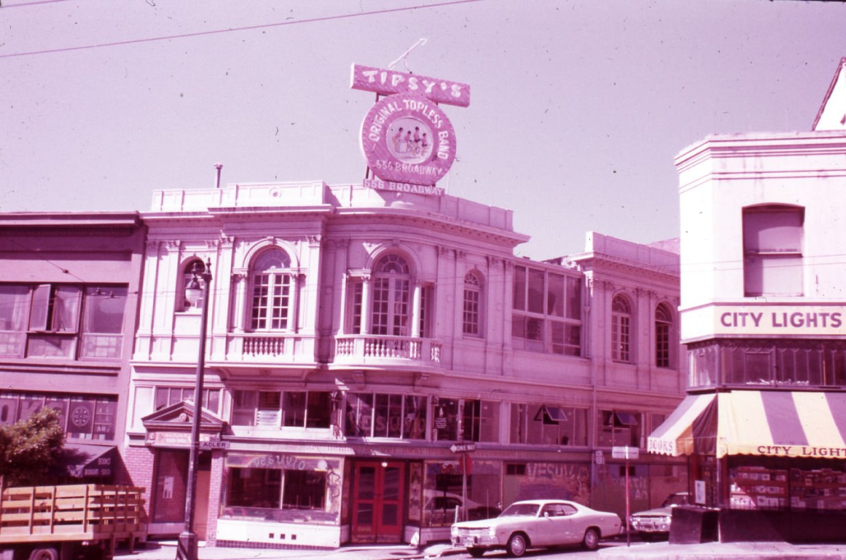 View of Columbus and Adler, 1975.
