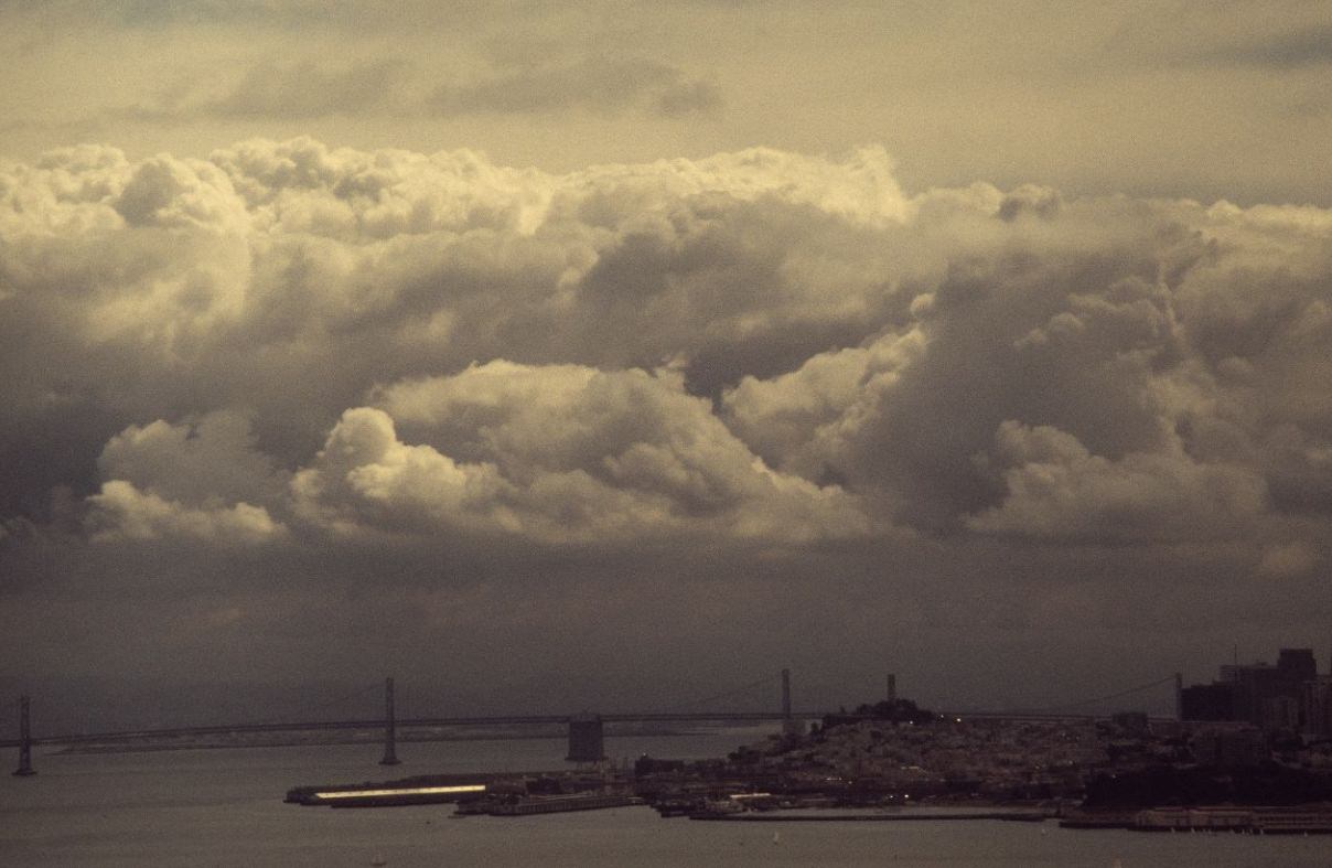 San Francisco skyline, 1975.
