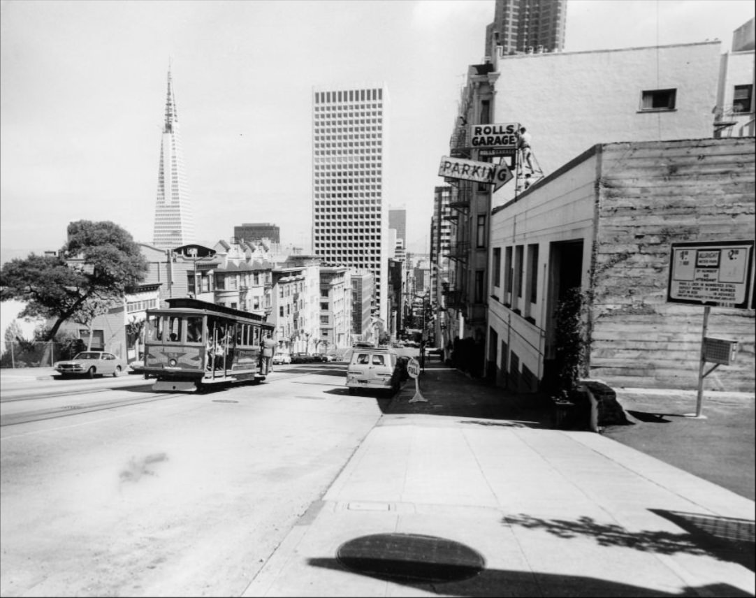 California Street at Powell, 1972.