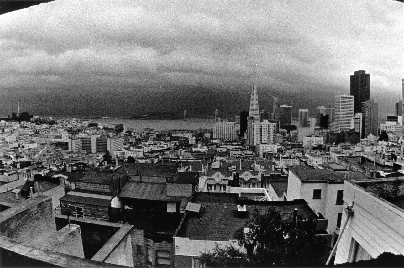 View from Washington Street above Taylor, 1971.