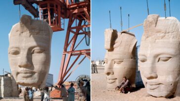 Abu Simbel Temples relocation 1960s