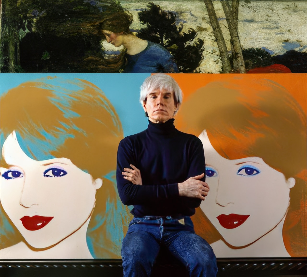 Andy Warhol and Pia Zadora's Iconic 1983 Photoshoot at The Factory