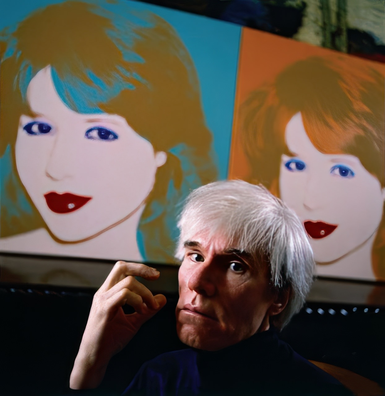 Andy Warhol and Pia Zadora's Iconic 1983 Photoshoot at The Factory