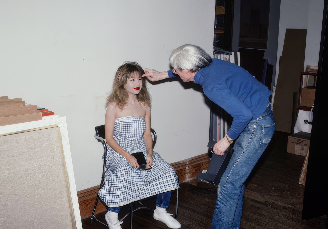 Andy Warhol and Pia Zadora's Iconic 1983 Photoshoot at The Factory