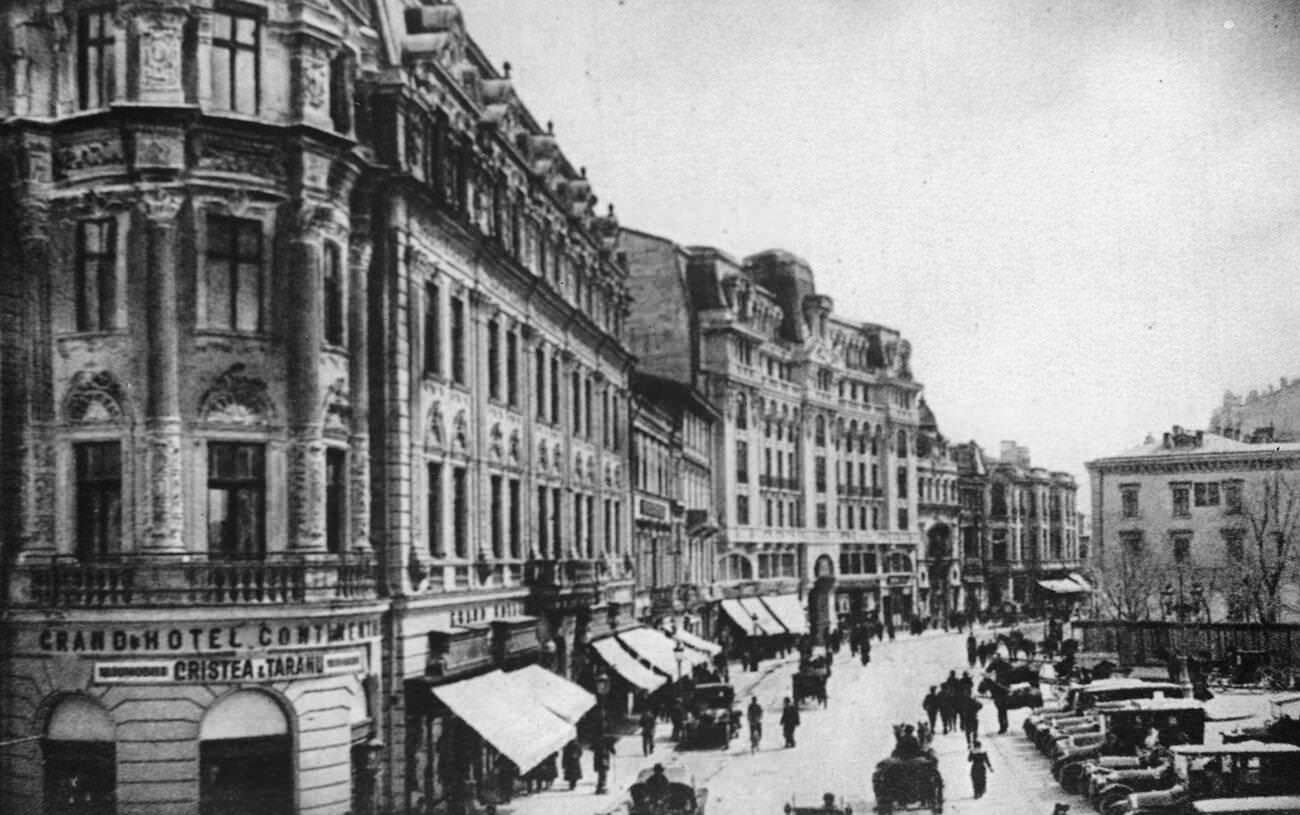 Calea Victoria, Bucharest, 1928