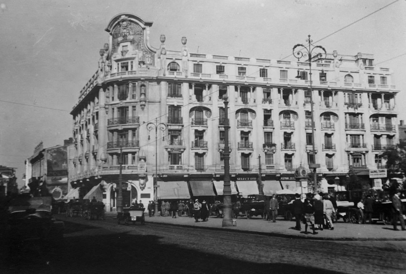 The Athenee Palace Hotel, Bucharest, 1928