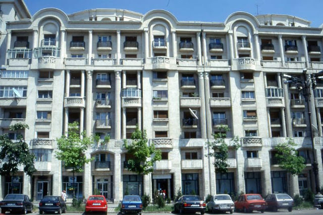 Bucharest cityscape, 1990s