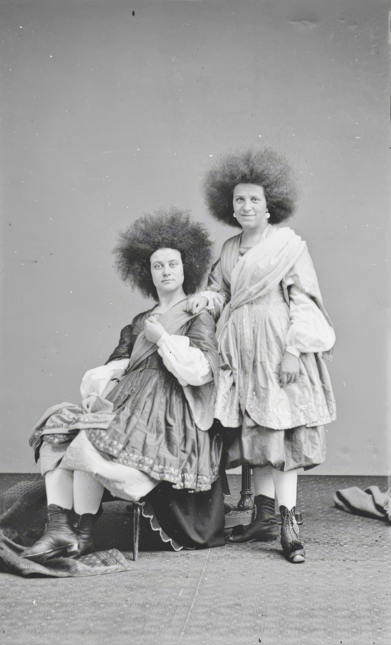 The Enigmatic Circassian Beauties Captured by Mathew Brady Studio in the 19th Century