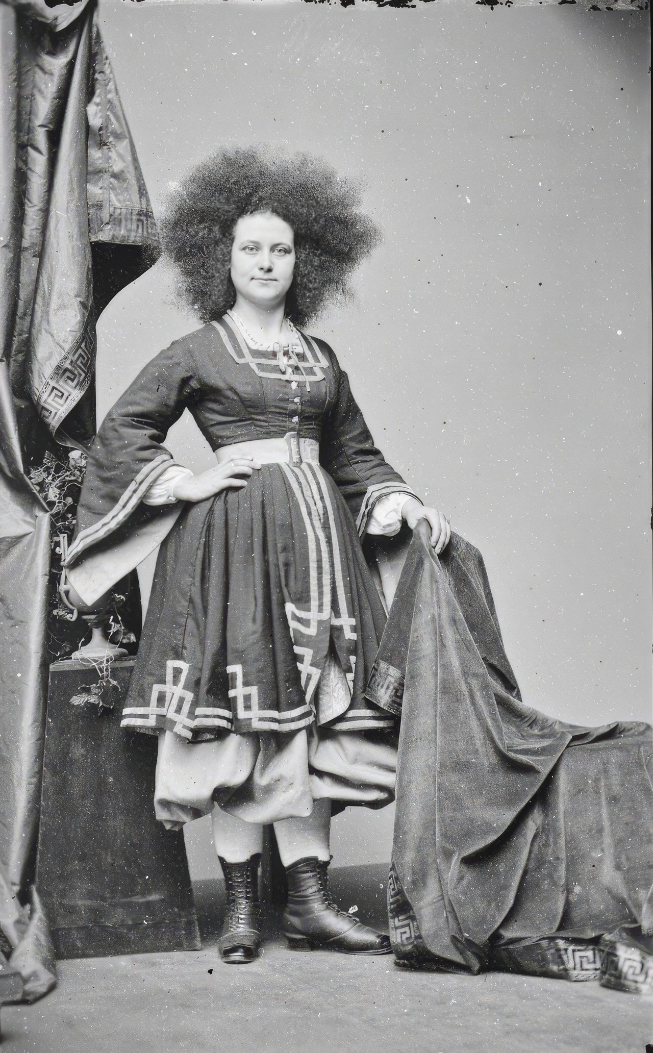 The Enigmatic Circassian Beauties Captured by Mathew Brady Studio in the 19th Century