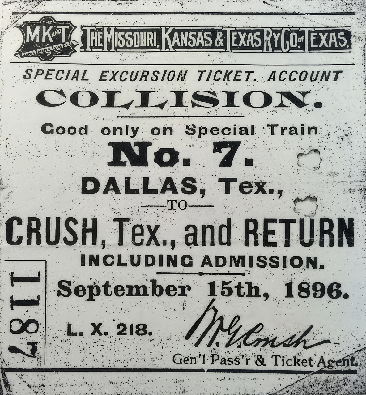 When Publicity Stunts went wrong: The Deadly Crash at Crush in 1896 and Its Fatal Aftermath