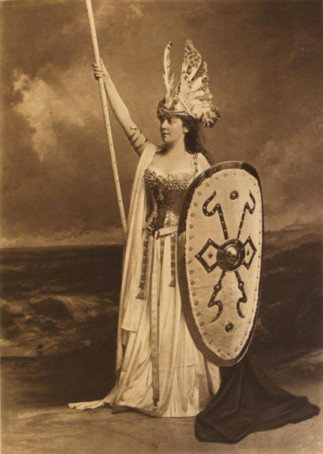 On the musical front Wagner was still very popular in the 1890s so it is not surprising that there was a Brunhilde (Mrs Leslie).