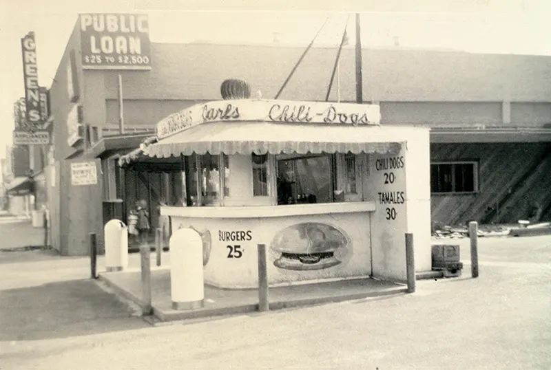 First Carl’s Jr Hot Dog, 1941